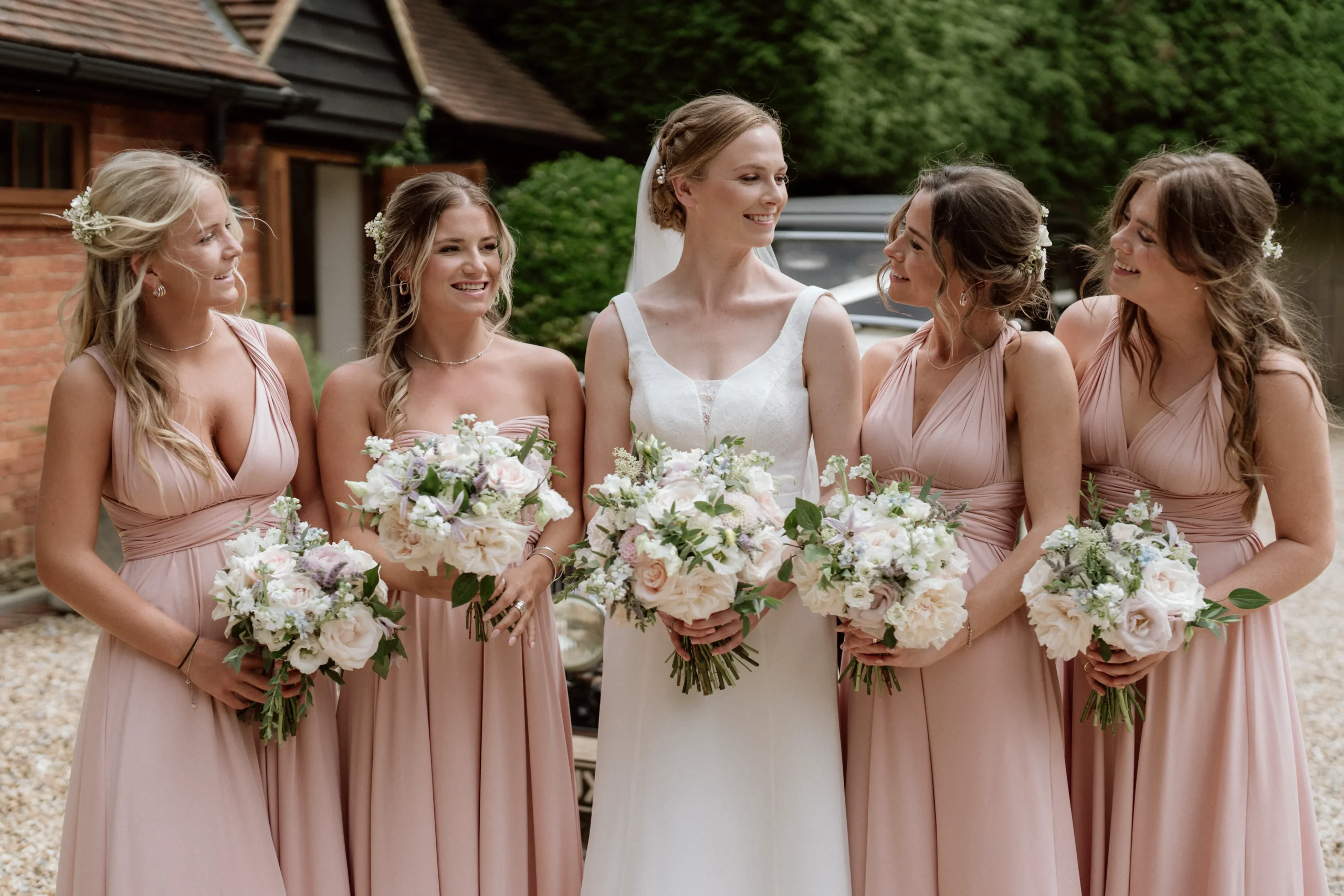 Luxurious floral installation for a wedding by The Botanical Co.