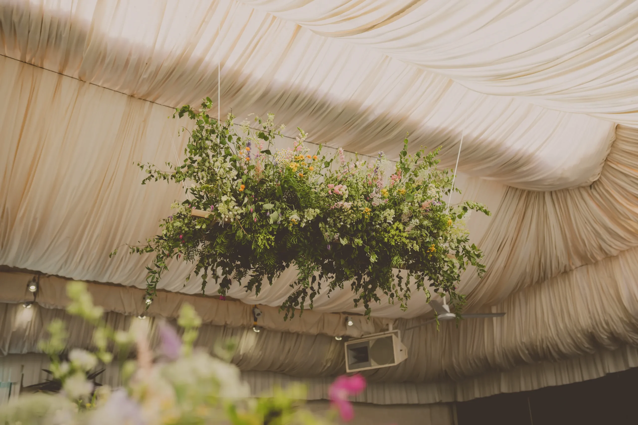 Garden-inspired summer flowers at Ridge Farm