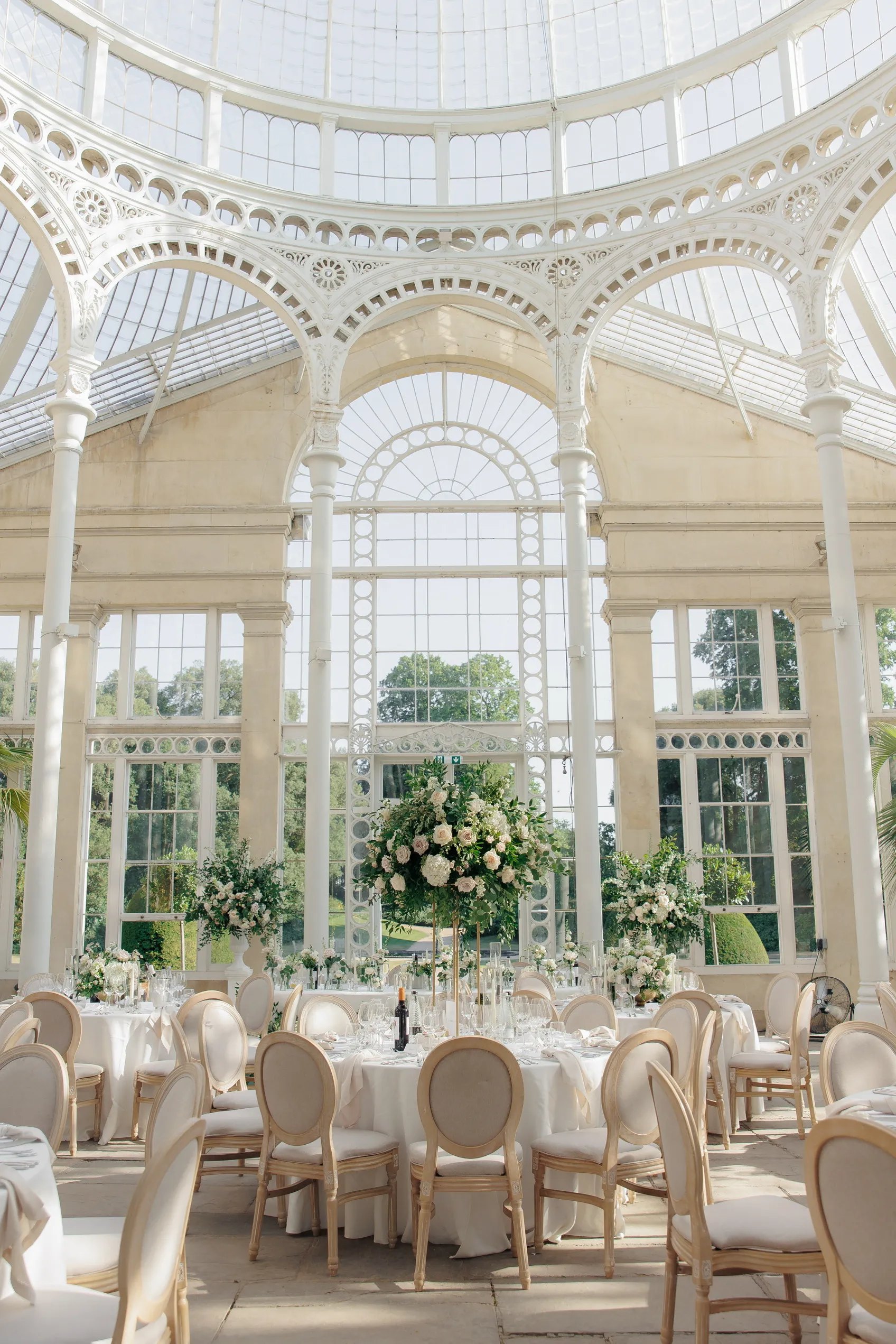Olivia and Jack's Syon Park wedding flowers by The Botanical Company