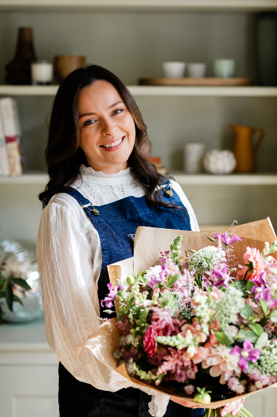 Elizabeth Newcombe at The Botanical Co. studio