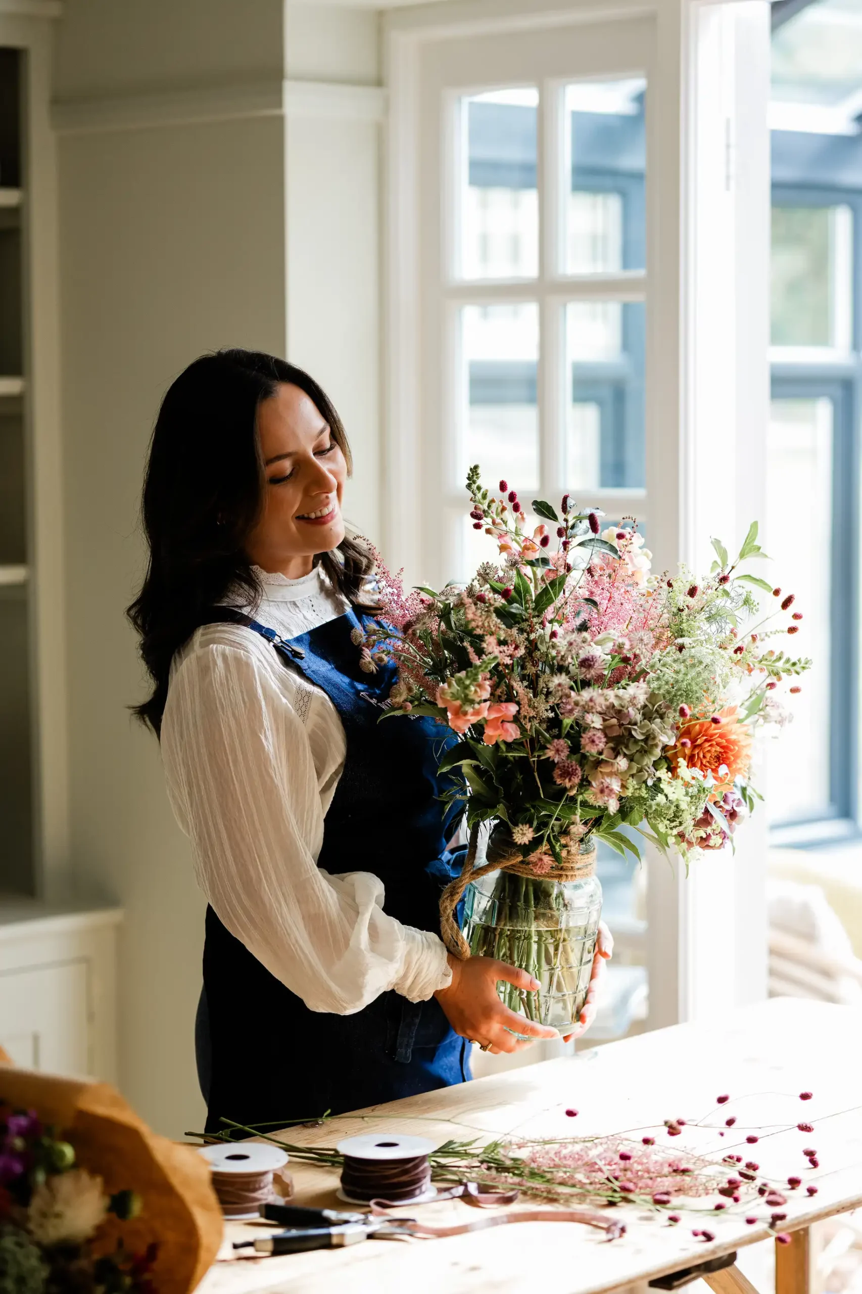 Elizabeth Newcombe in The Botanical Co. studio